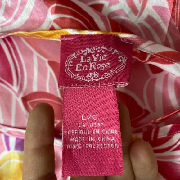 La Vie En Rose - Vintage Y2K Floral Camisole - Picture 5 of 9